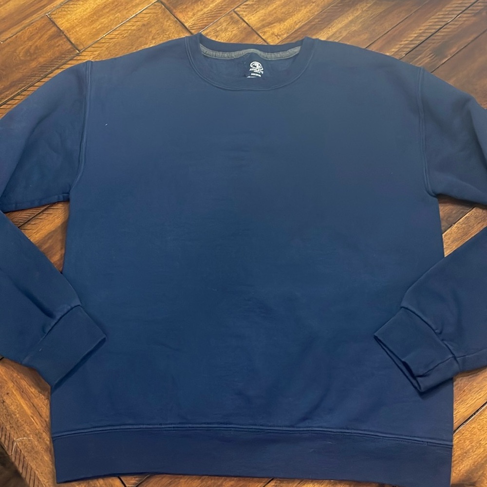 Small Navy Crewneck Sweatshirt